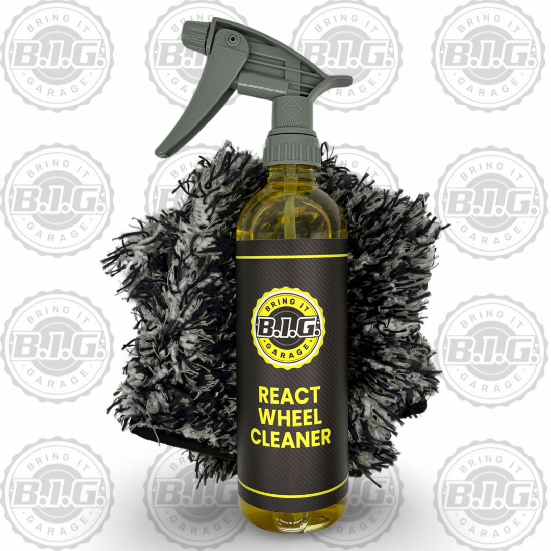 React Wheel Cleaner and Cyclone Wheel Mitt