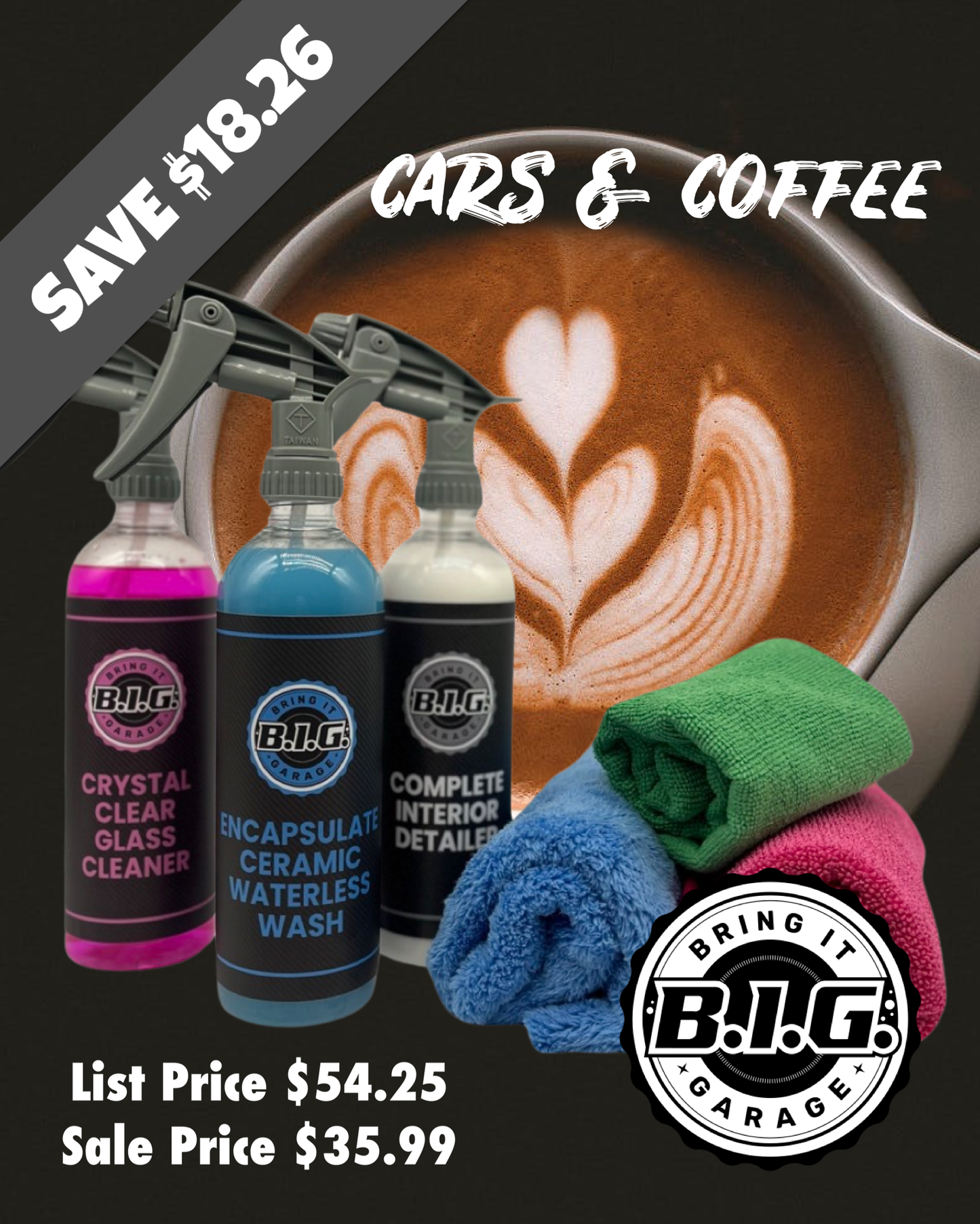 Cars And Coffee Bundle