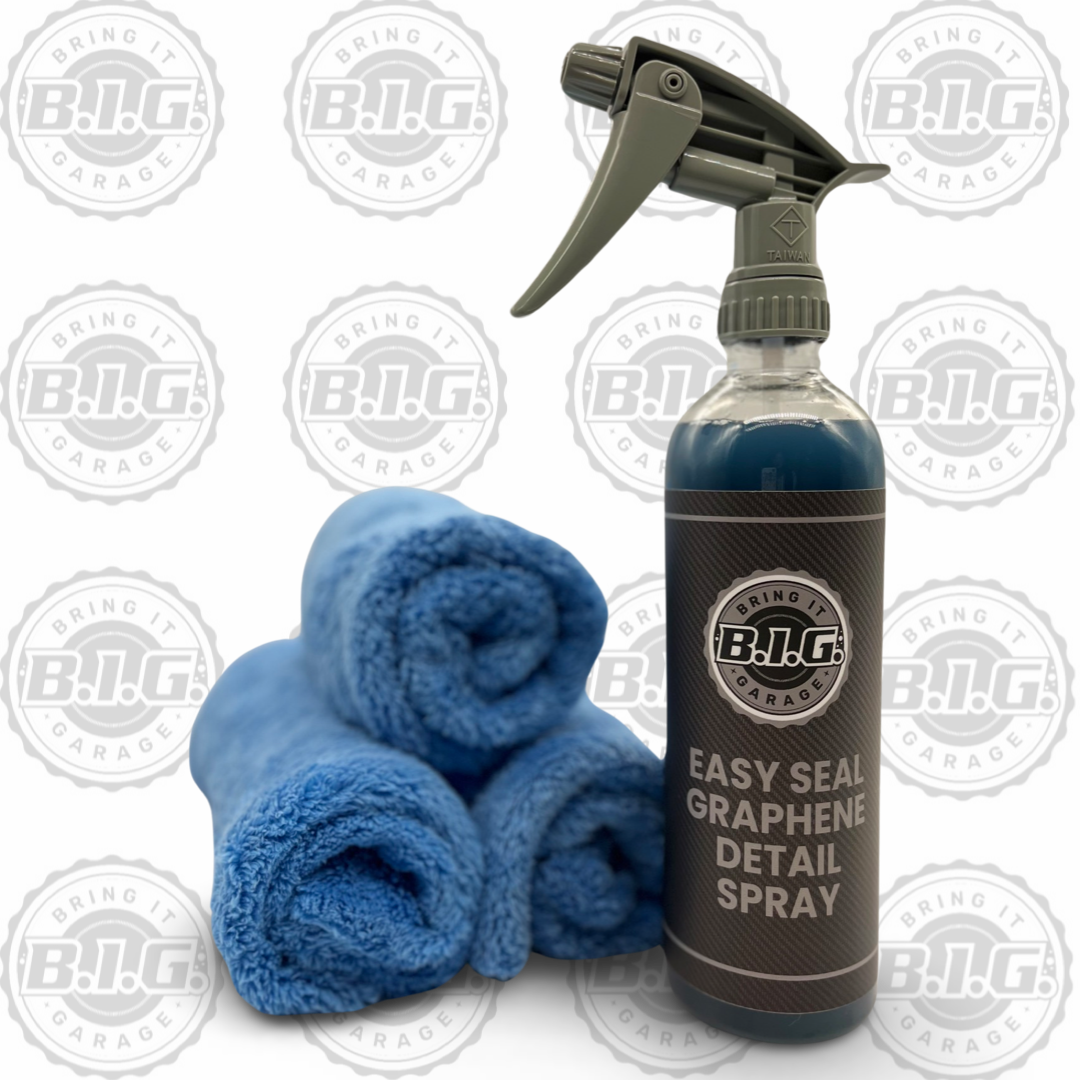 Easy Seal Detail Spray and Blue Eagle 500 Towel Bundle